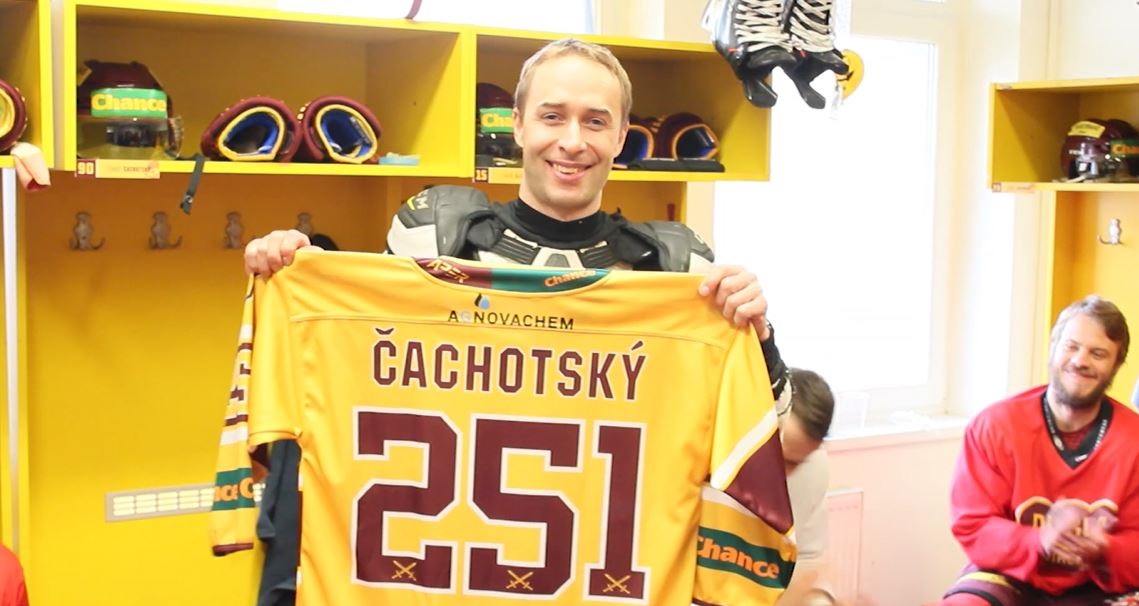 HC Dukla Jihlava Rekord překonán. Tomáš Čachotský je nejlepším